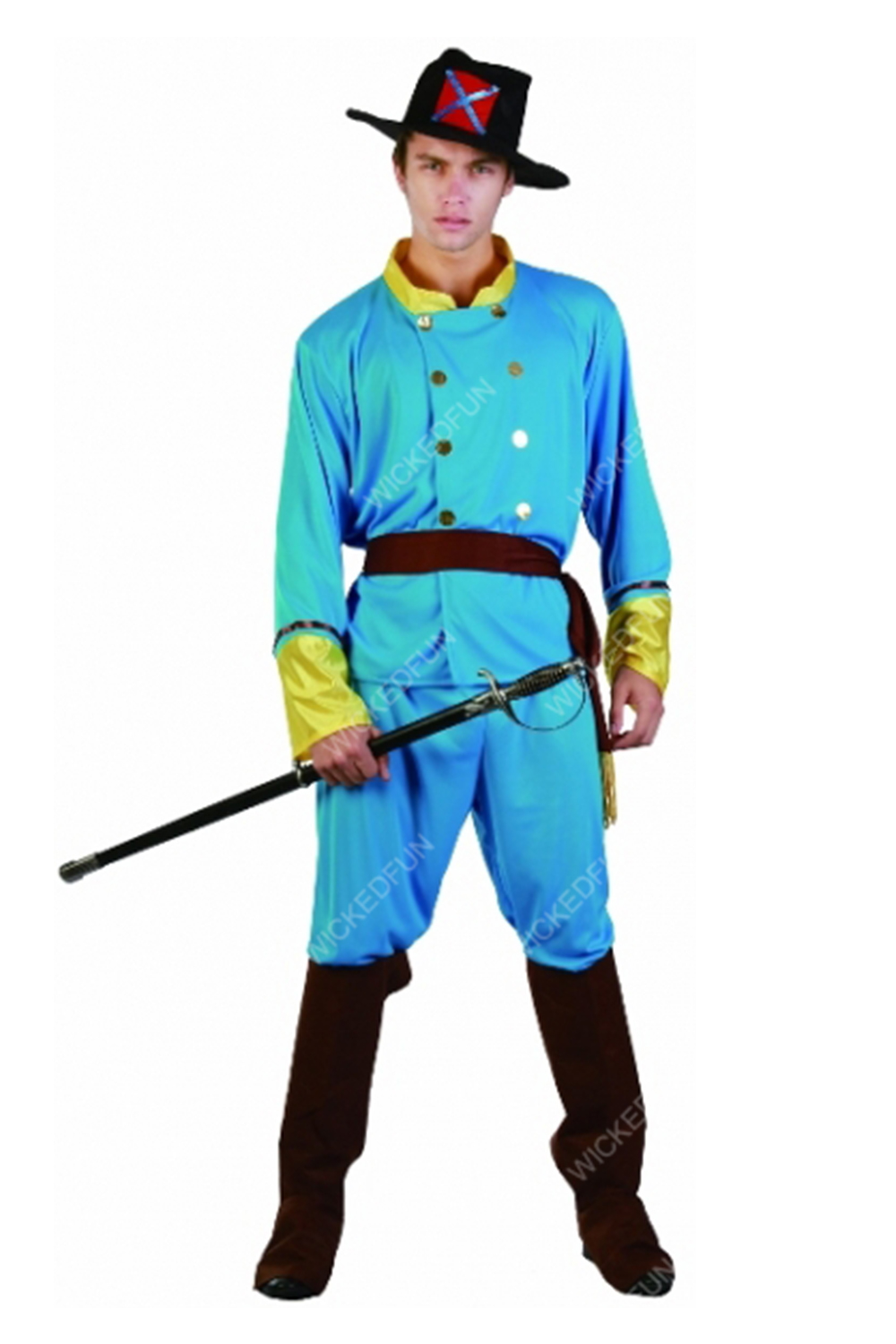 Wickedfun Musketeer Adult Costume