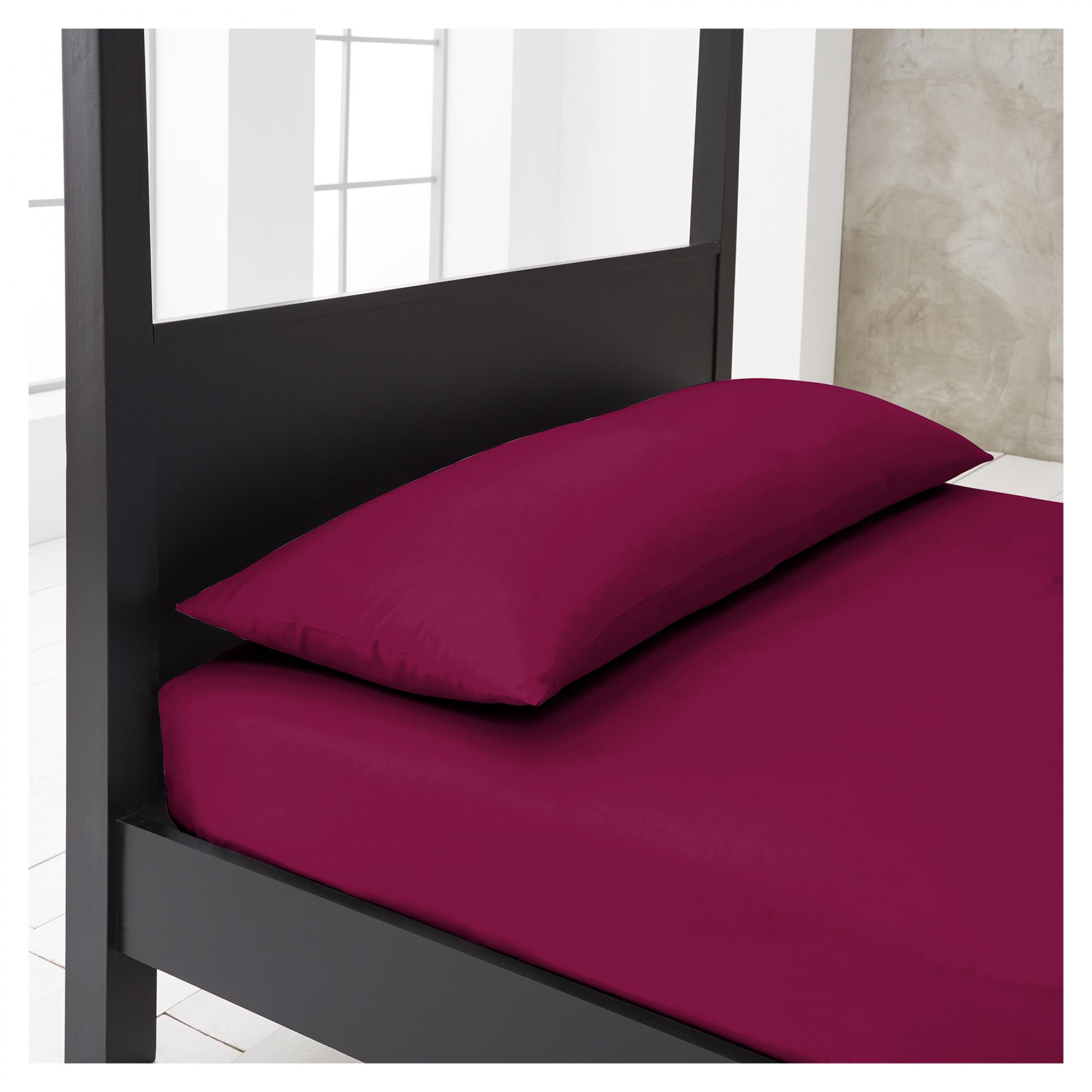 NEW DIAMOND BLOSTER PILLOWCASE SINGLE FUCHSIA