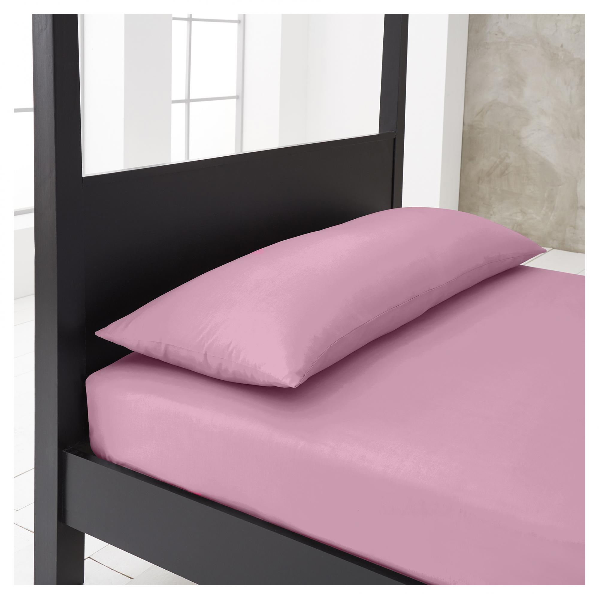 NEW DIAMOND BLOSTER PILLOWCASE SINGLE PINK