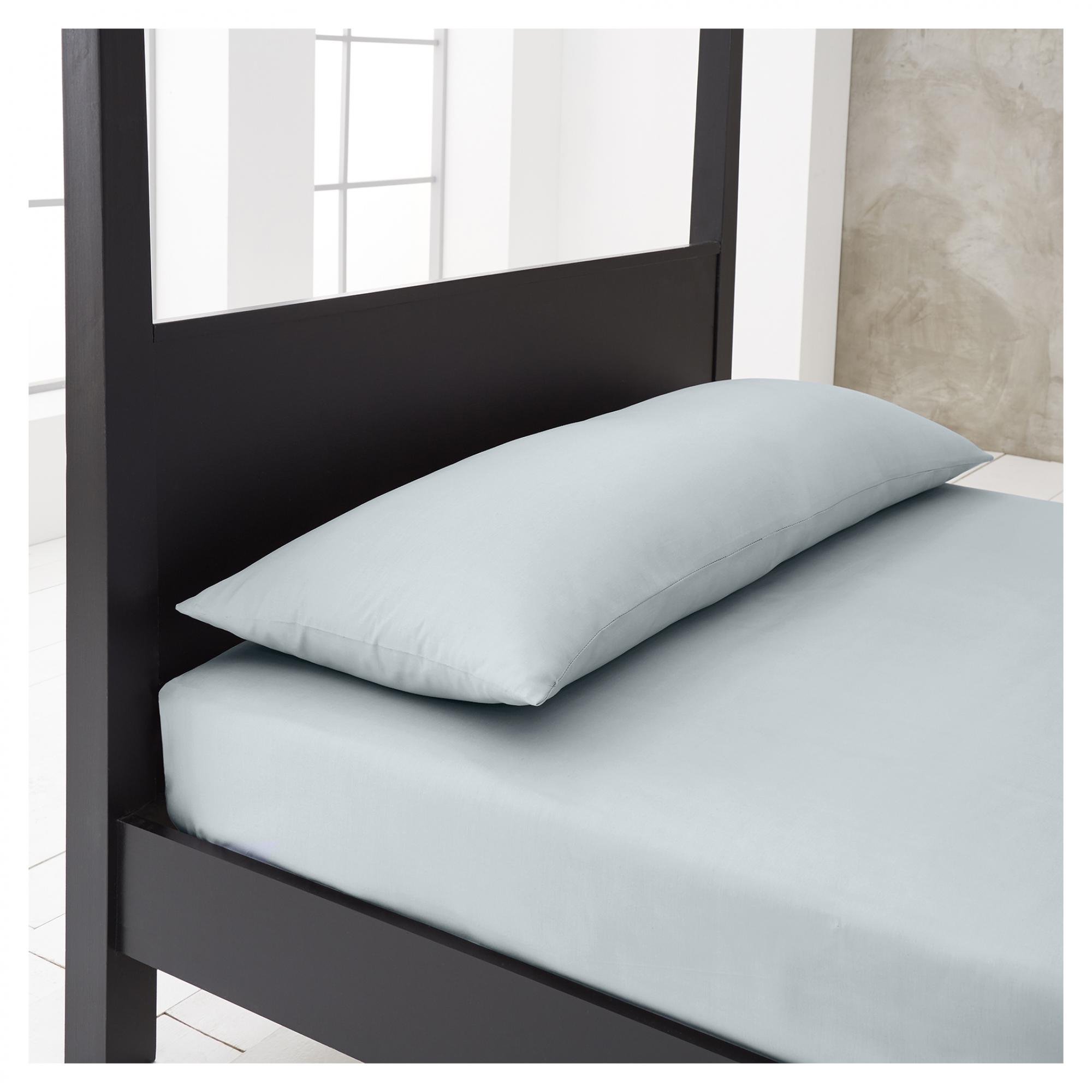 NEW DIAMOND BLOSTER PILLOWCASE SINGLE SKY BLUE