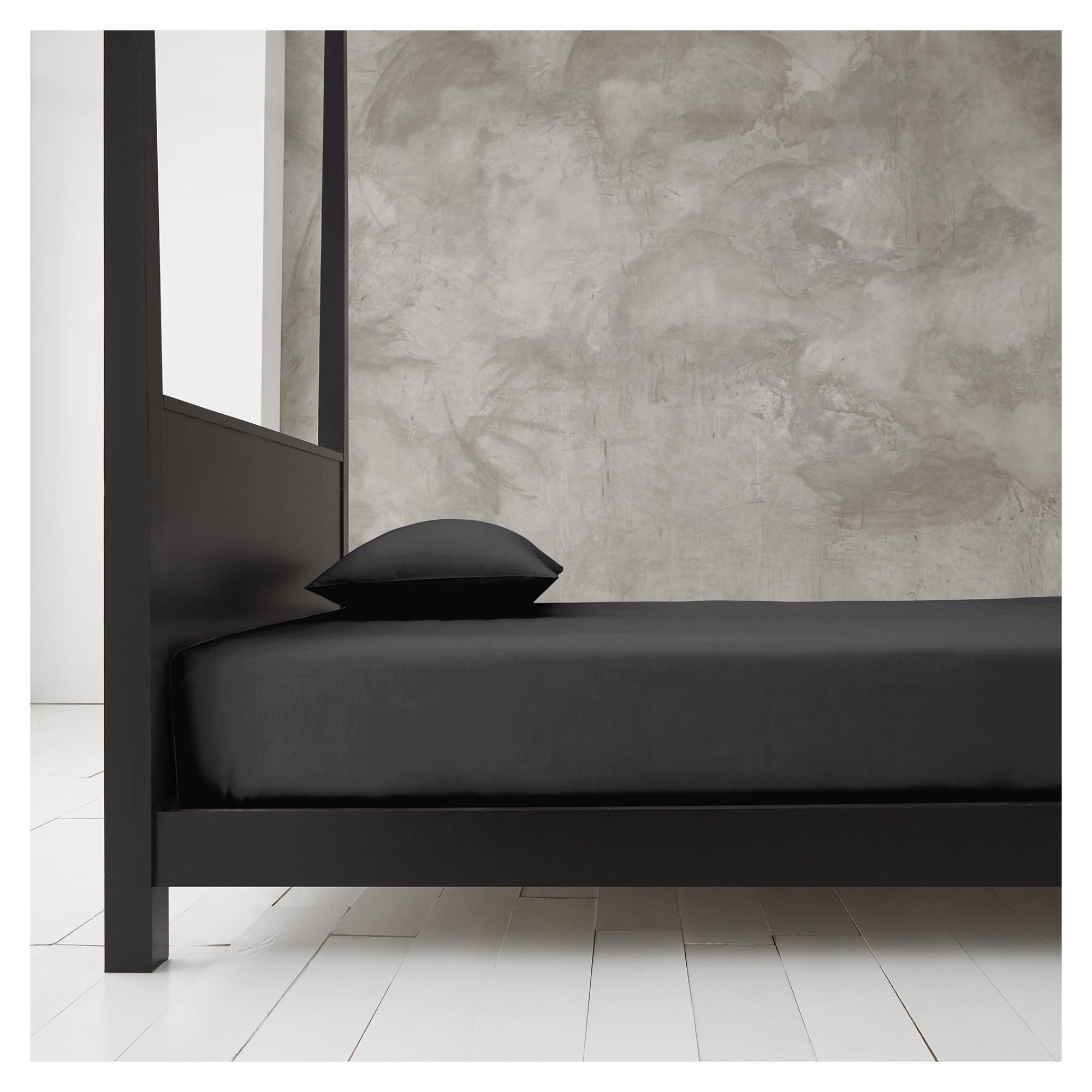 NEW DIAMOND DEEP FITTED CHARCOAL