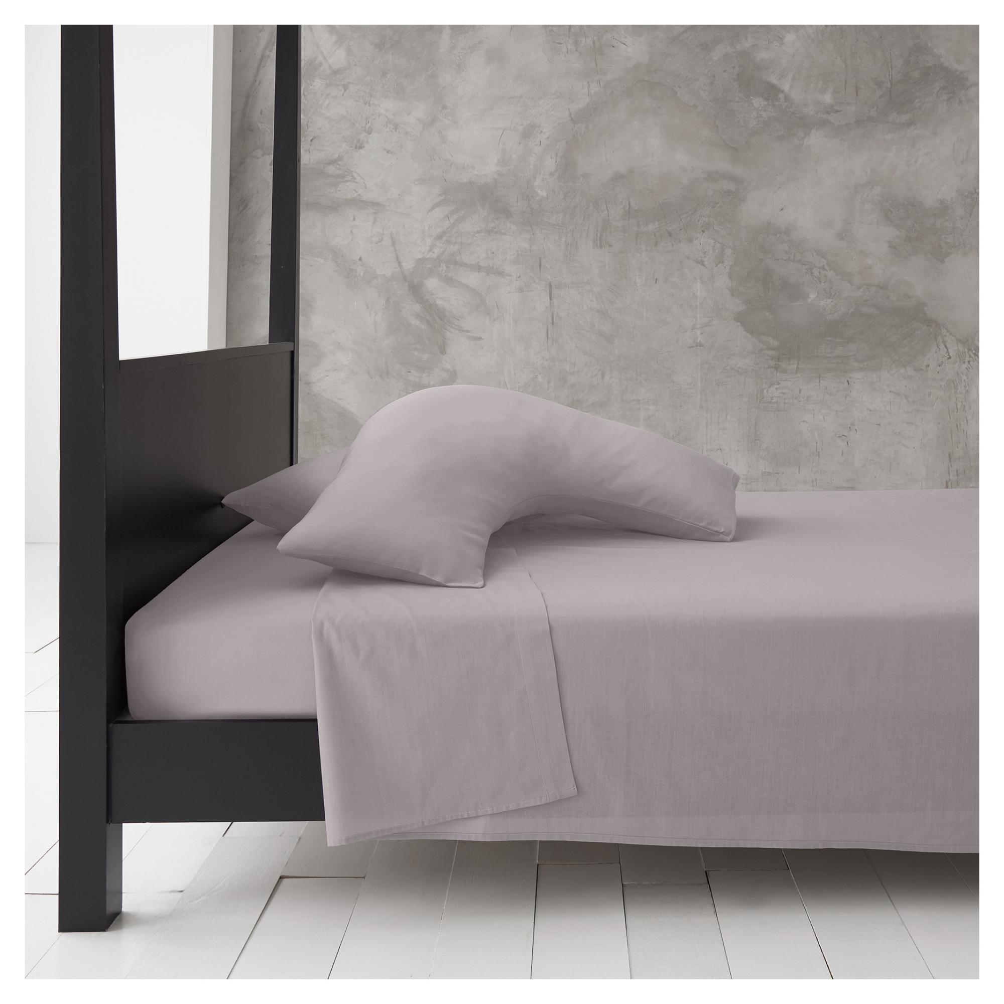 NEW DIAMOND V-PILLOW CASE 79X36 GREY