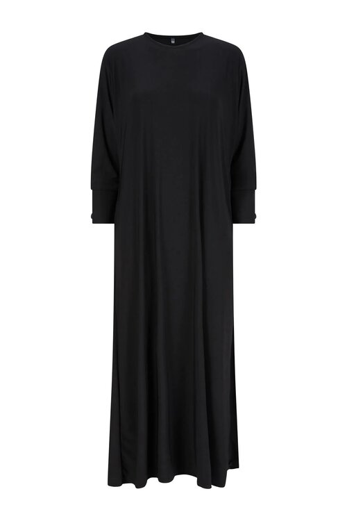 New Women Black Abaya Islamic Burqa Jilbab Kaftan Farasha Ladies Plain ...