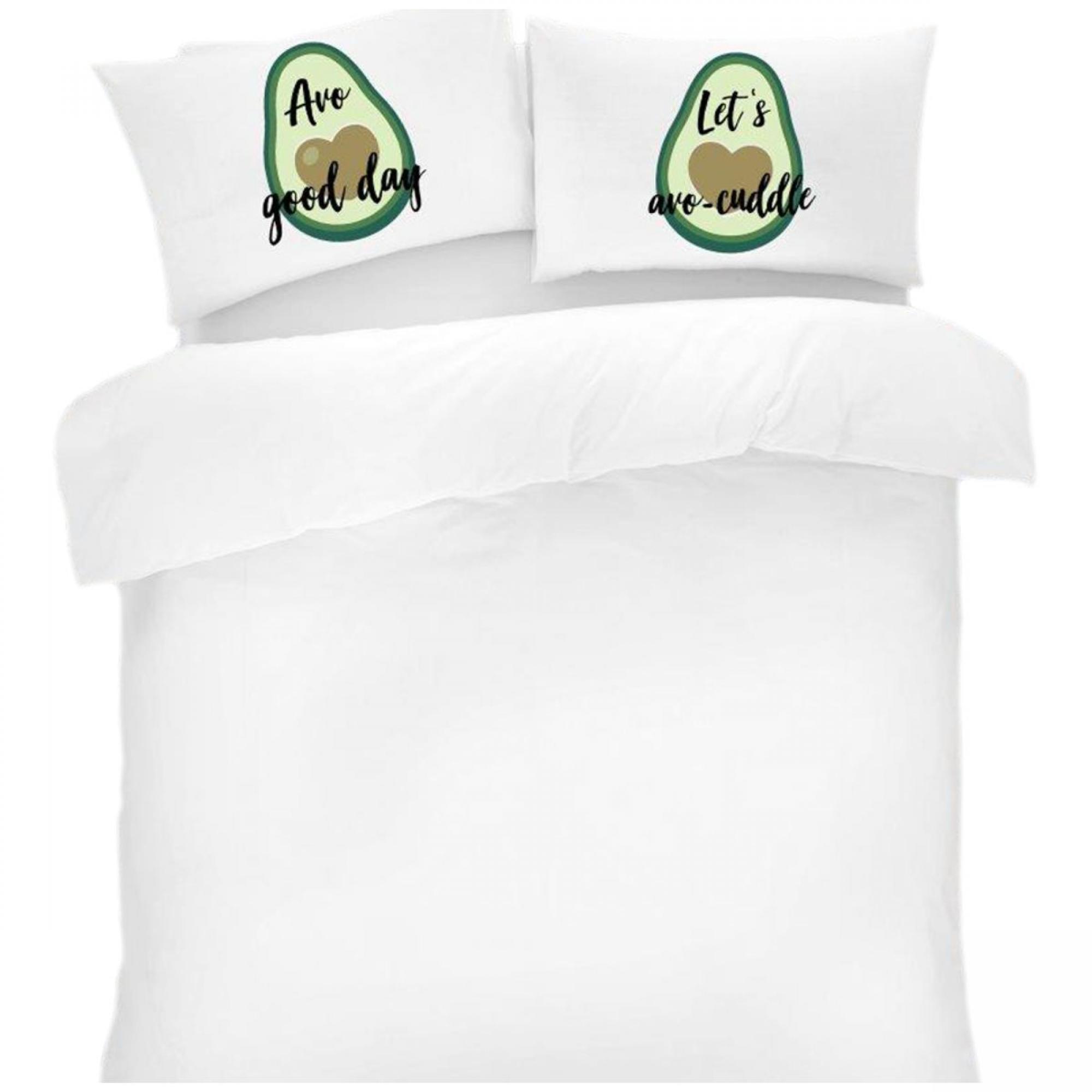 NOVELTY PILLOW CASE AVOCADO 50X75
