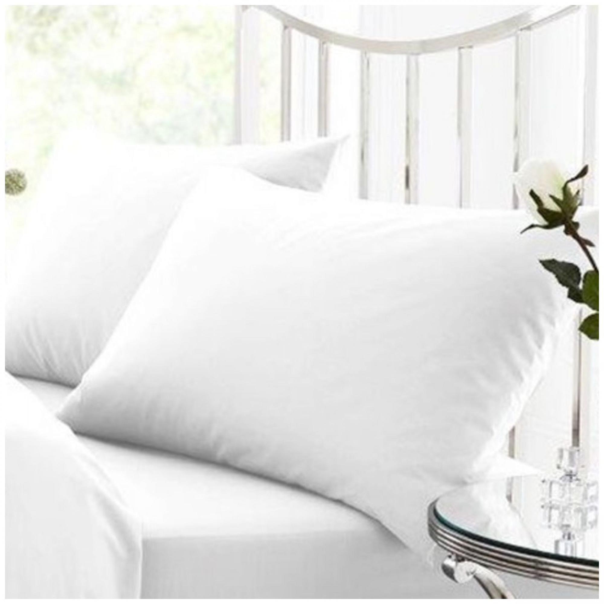 PERCALE PILLOW CASE WHITE