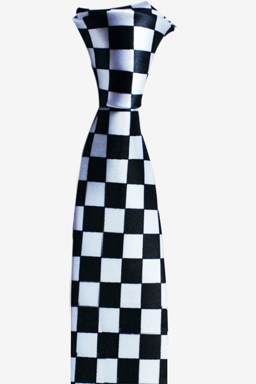 Police Checkered Neck tie