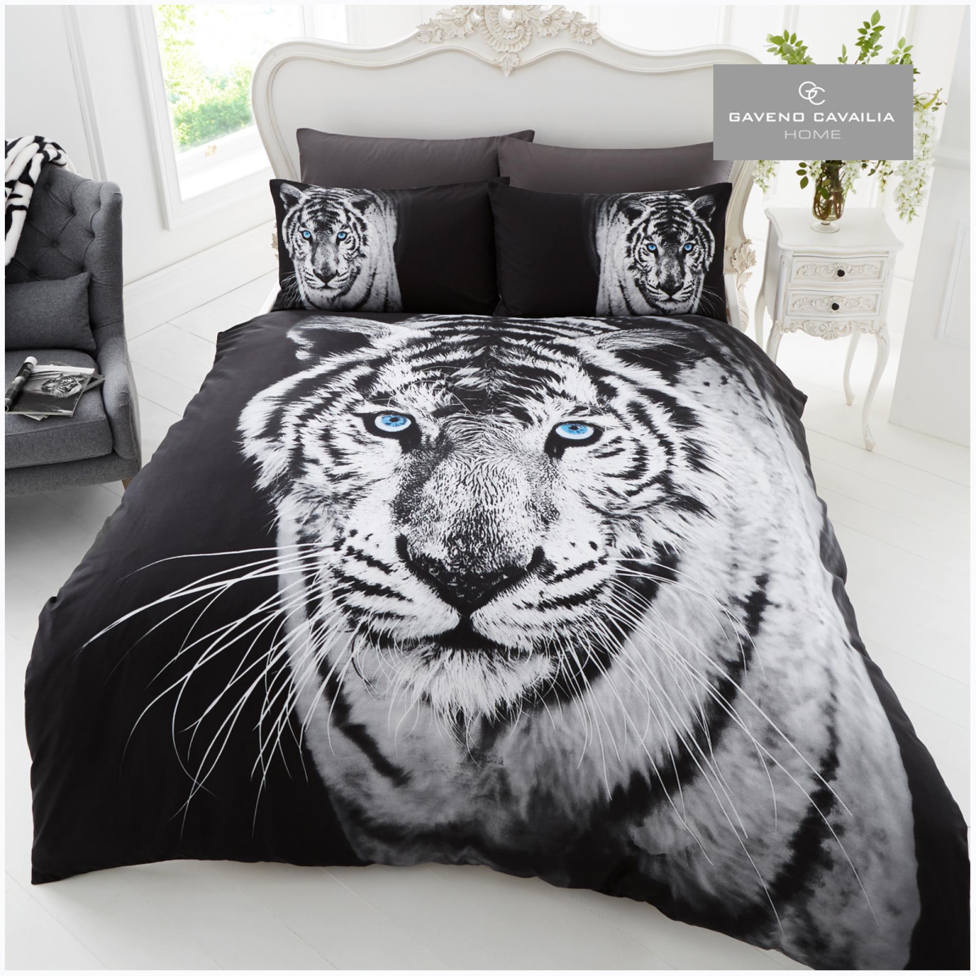 PREMIUM DUVET SET 3D WHITE TIGER