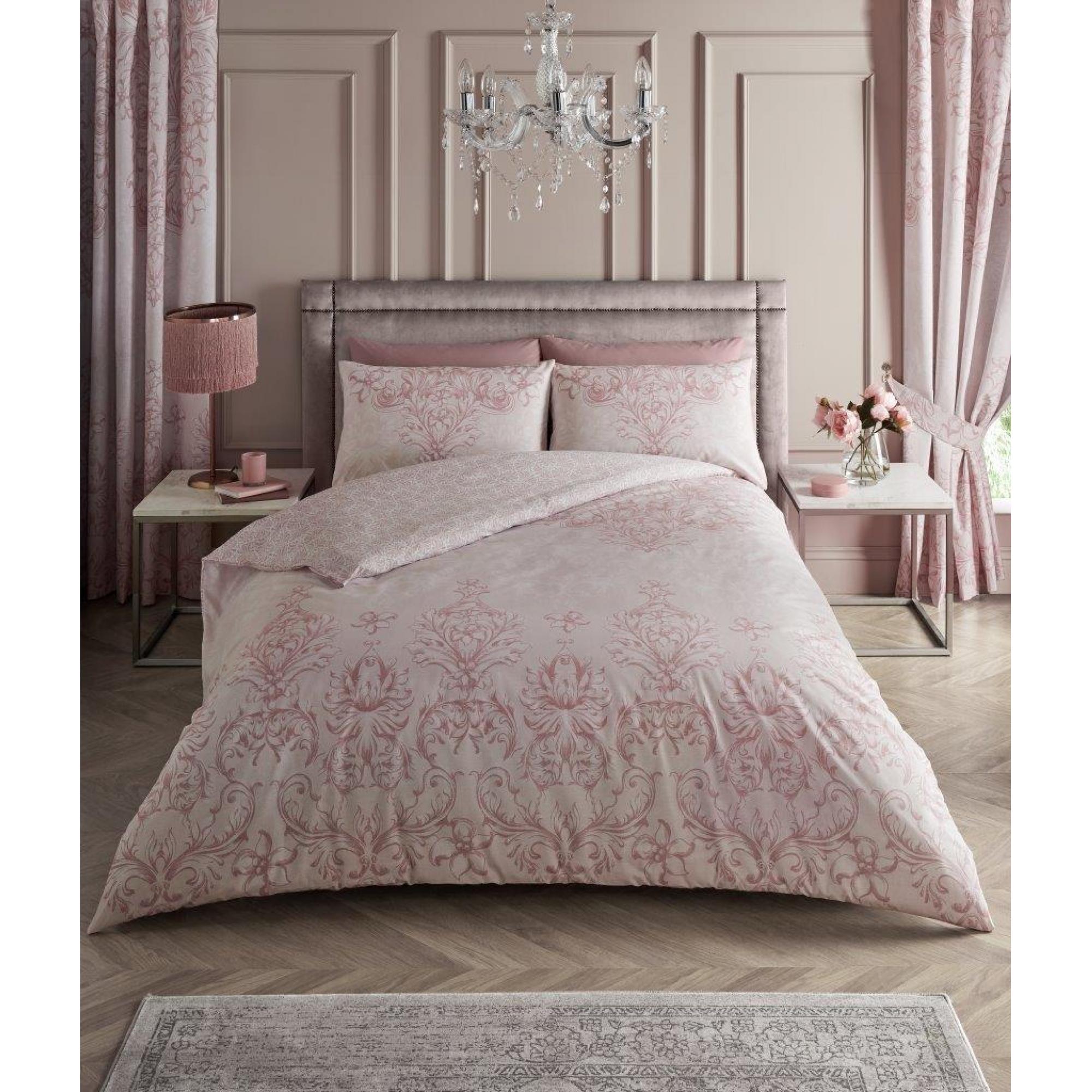 PRINTED DUVET SET ANTONINETTE PINK