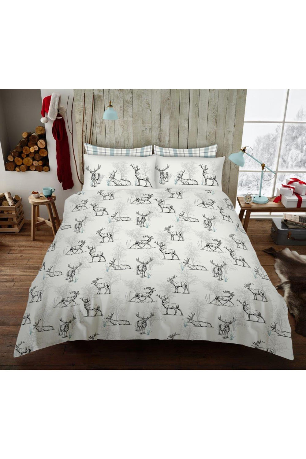 Printed Duvet Set Darlington Stag King