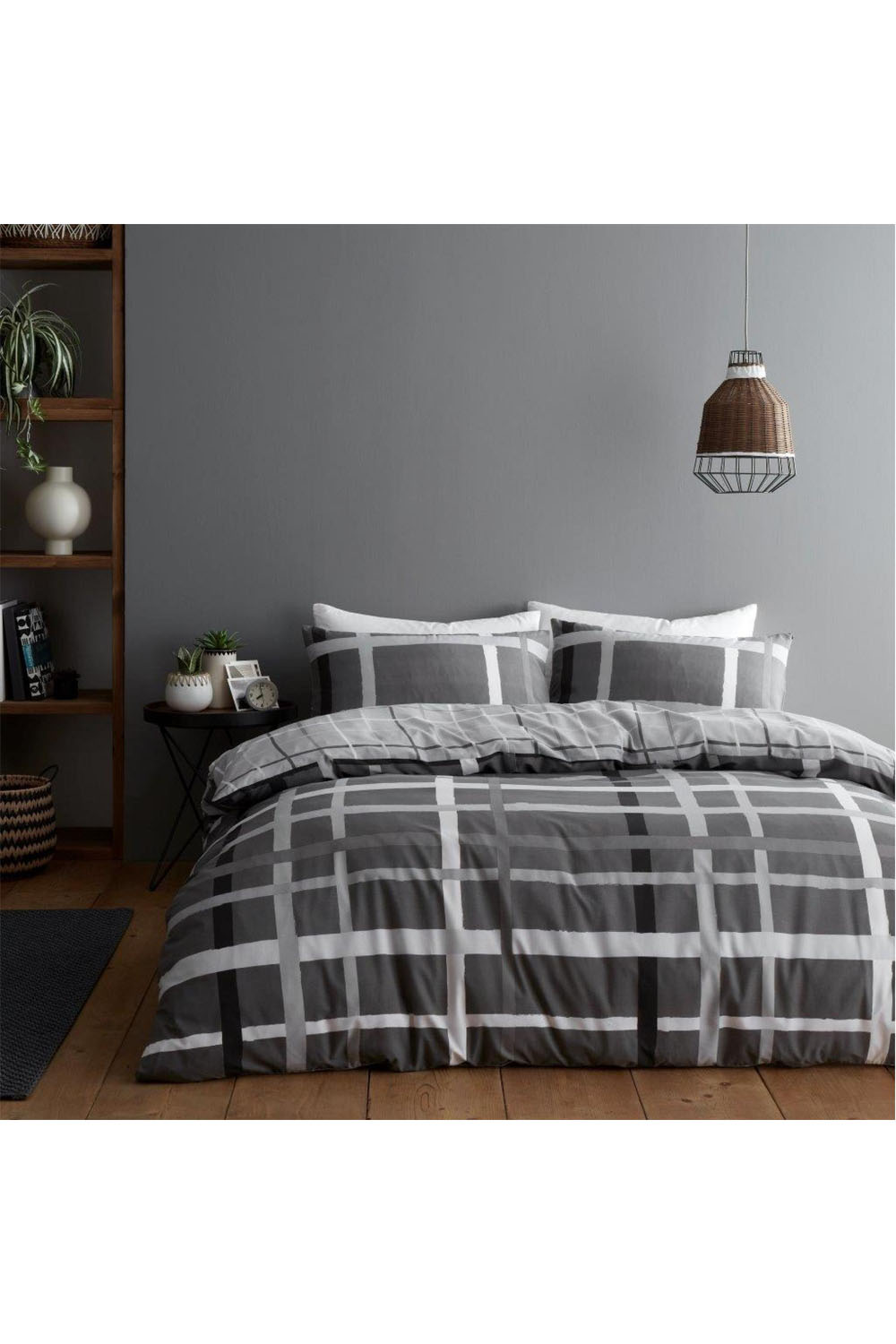 Printed Duvet Set Happy Daze Stripe