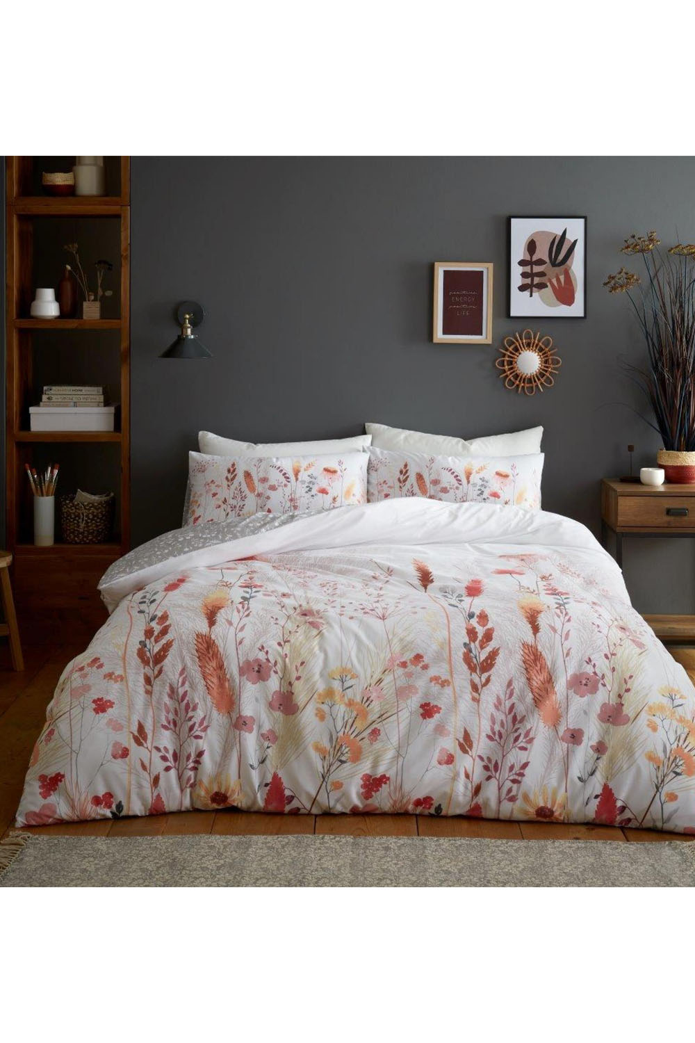 Printed Duvet Set Meadow Floral Multi