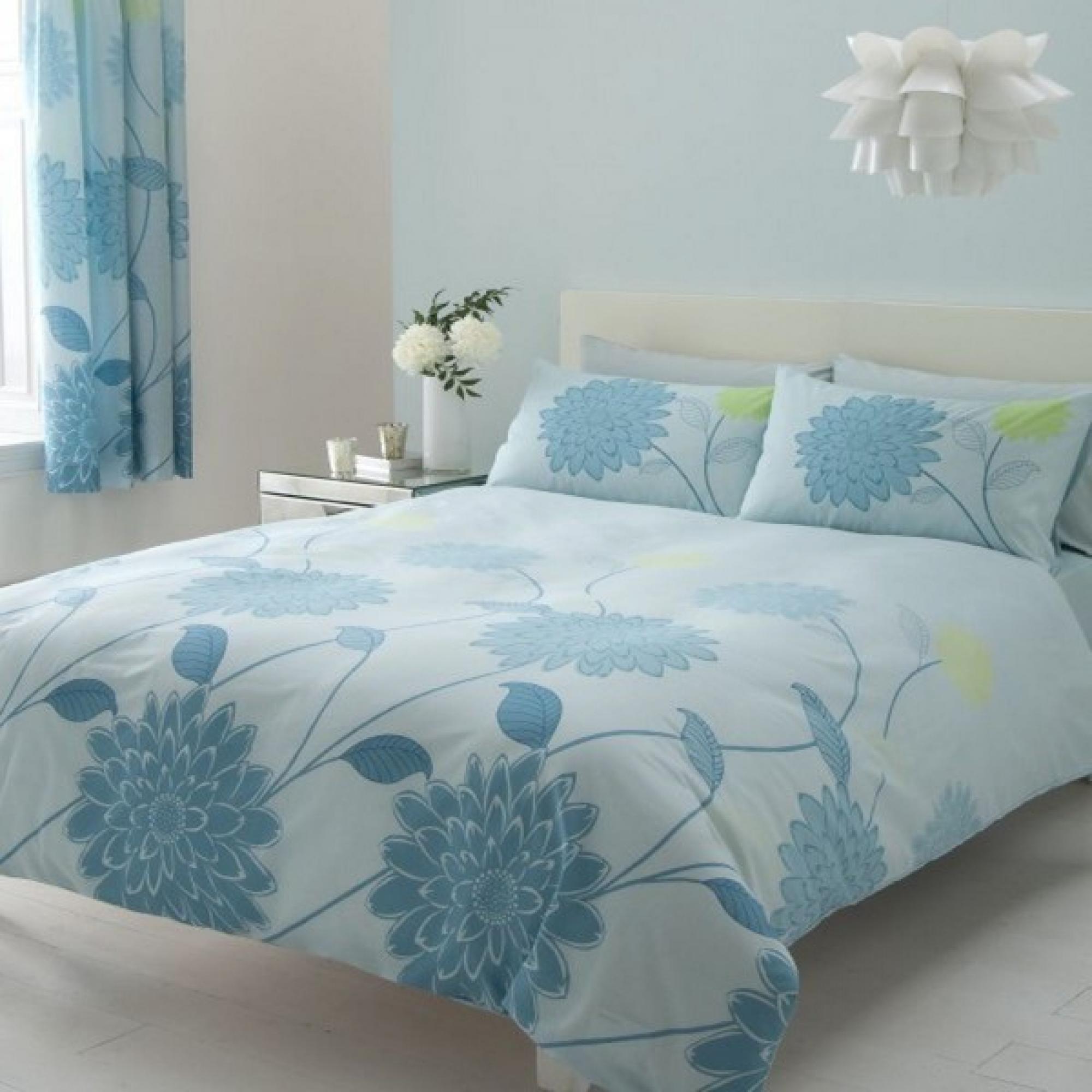 PRINTED DUVET SET SOPHIA GLACIER