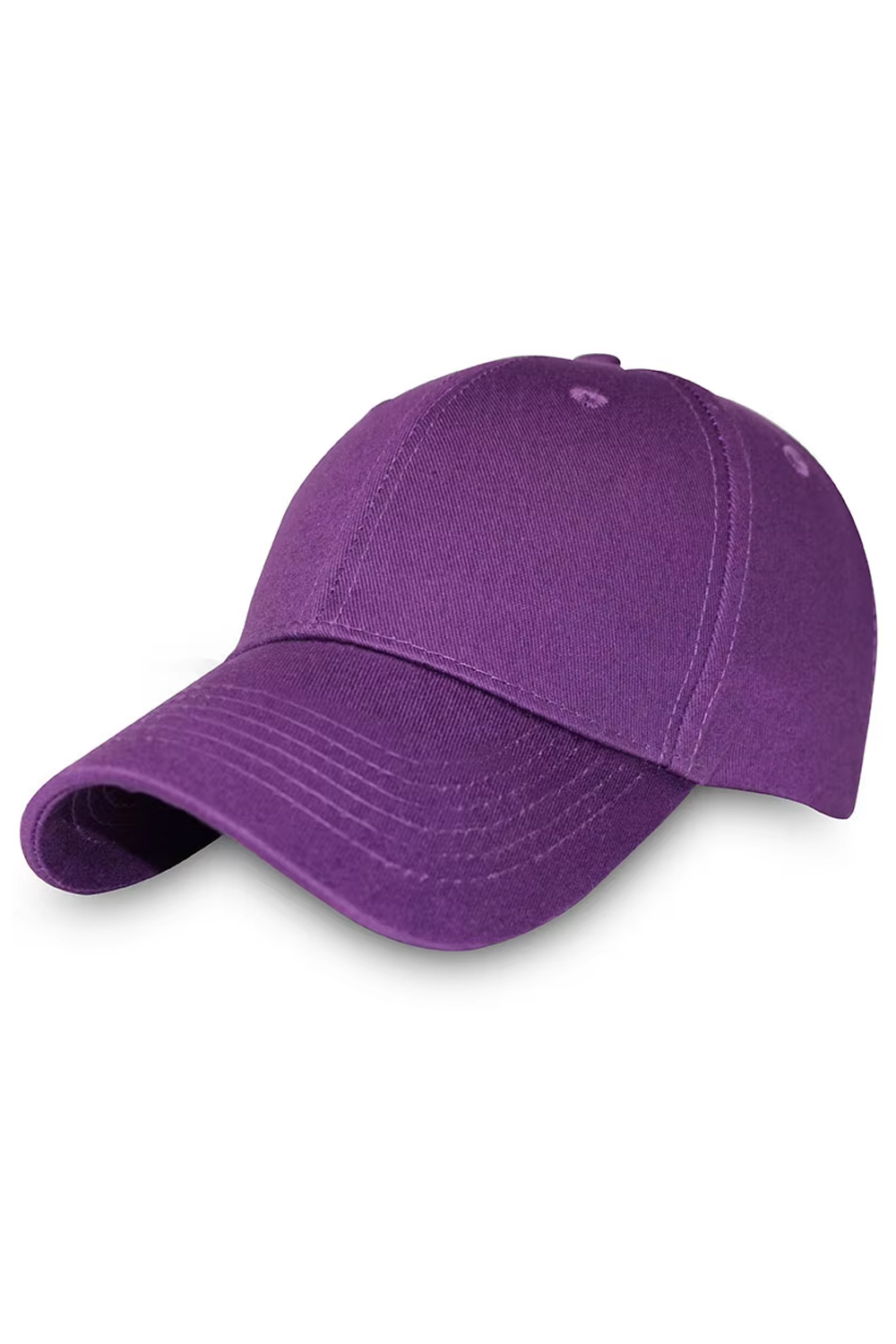 Purple Adjustable Plain Summer Sport Baseball Cap