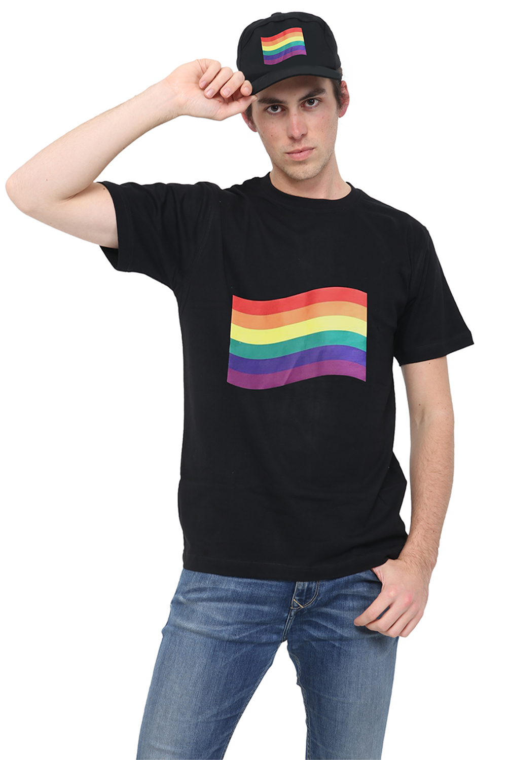 Wickedfun Rainbow Printed TShirt