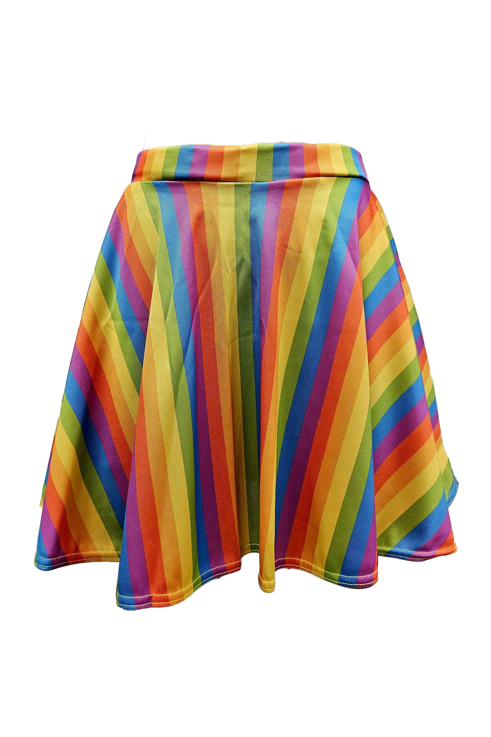 Wickedfun Adult Rainbow Skater skirt