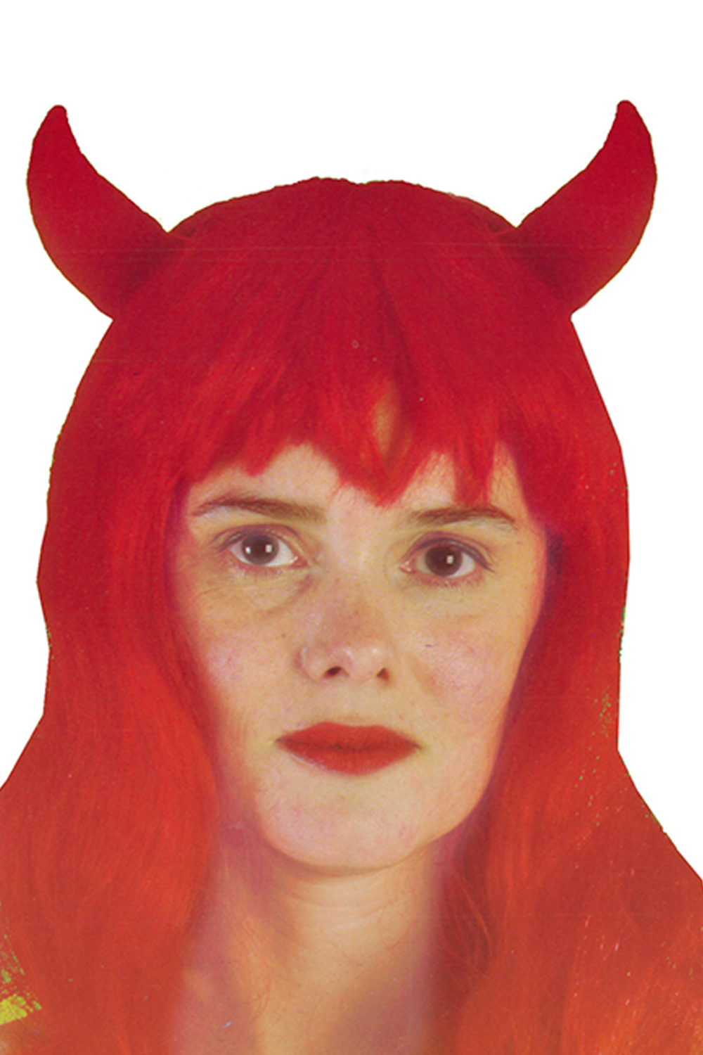 Wickedfun Halloween Red Devil Wig