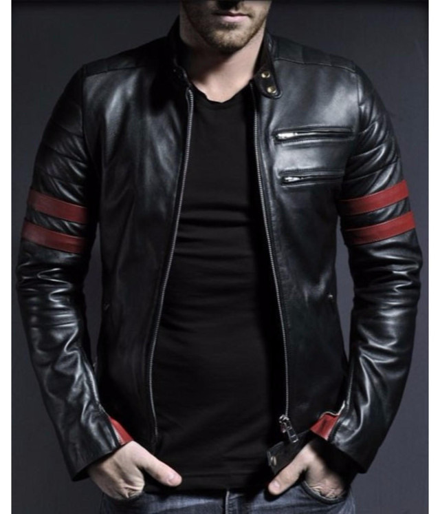 Retro Biker Leather Jacket
