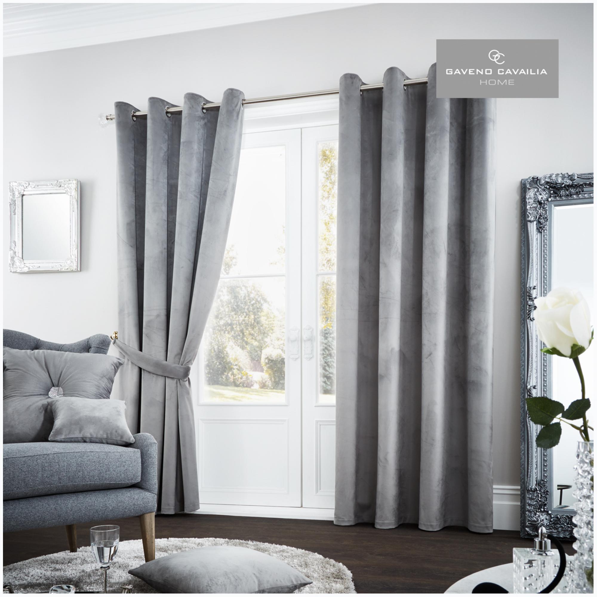 RIVIARA CURTAIN SILVER