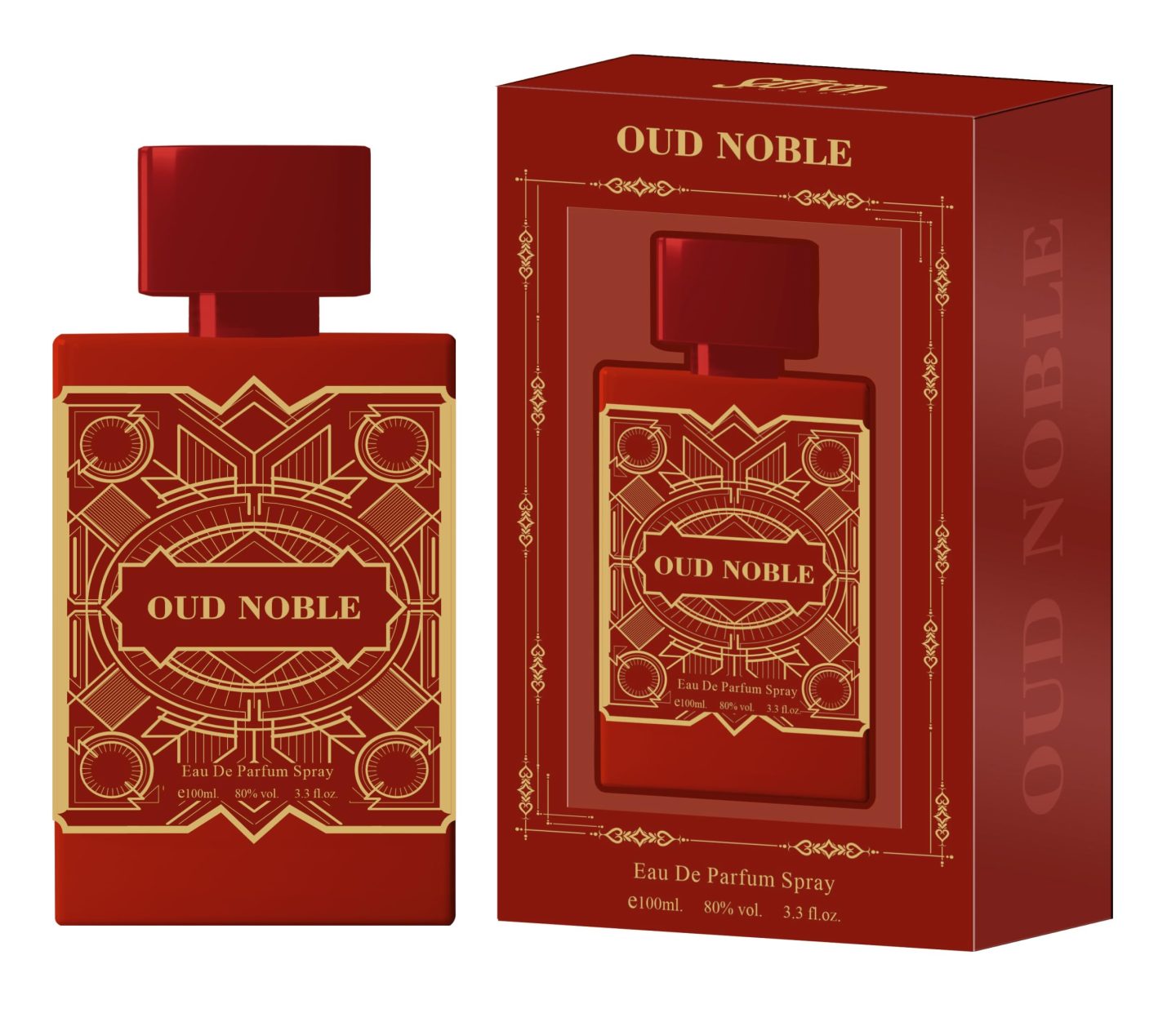 Saffron London Oud Noble Eau de Parfum Spray 100ml - Pack of 12 Pcs (Price Per Piece)