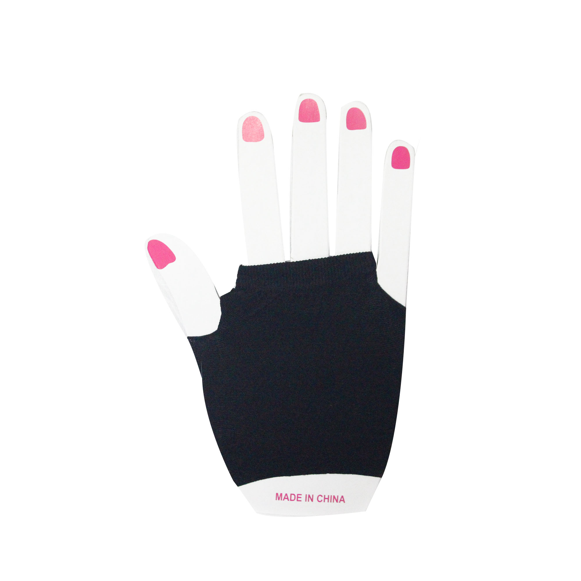 Wickedfun short black gloves (pack of 12)