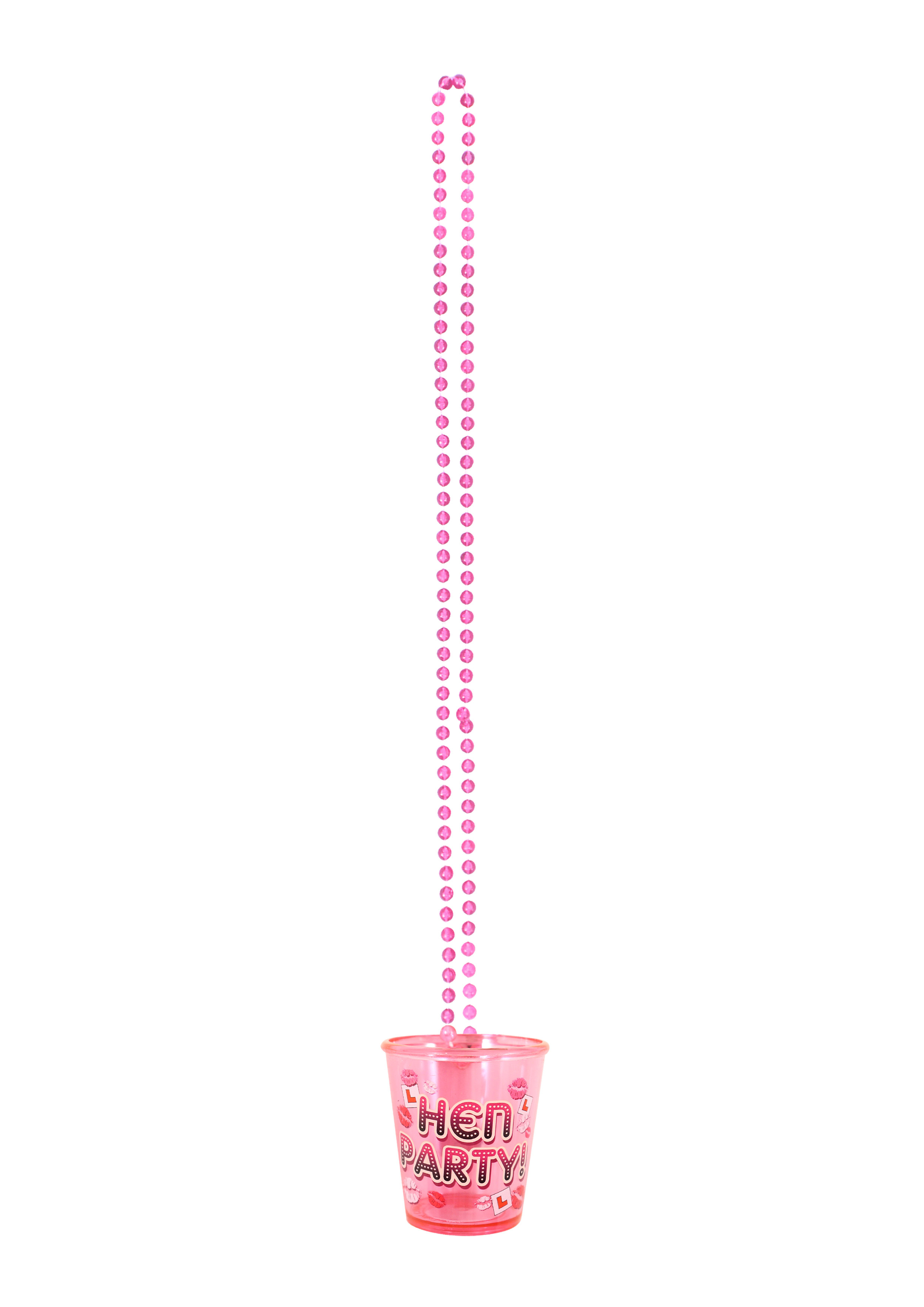 Shot Glass Hen Party W84cm Necklace 9790