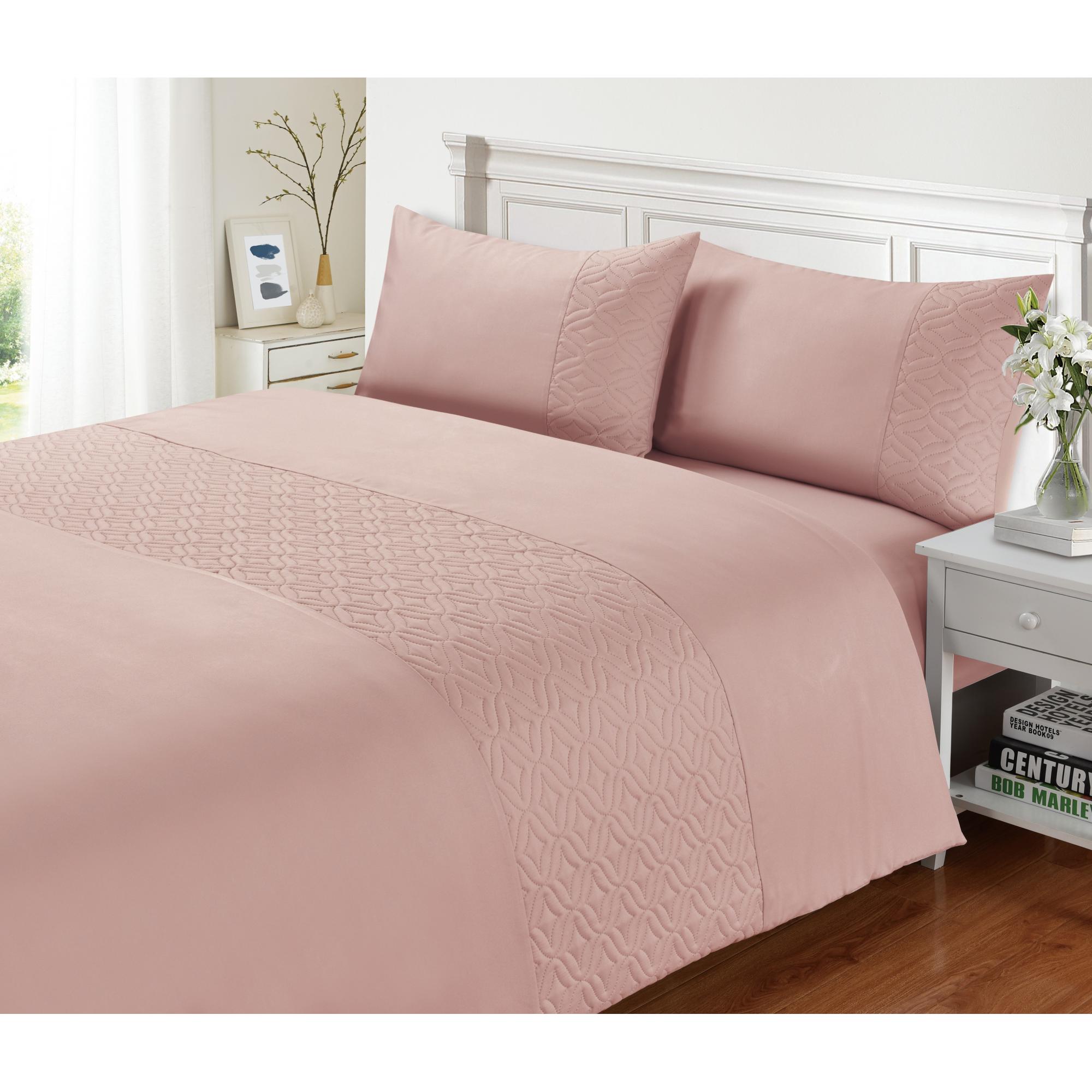 SIGNATURE DUVET SET PIN SONIC PINK