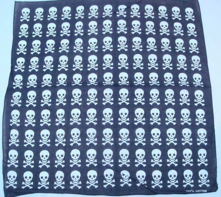 Skull and Cross Bones Bandana