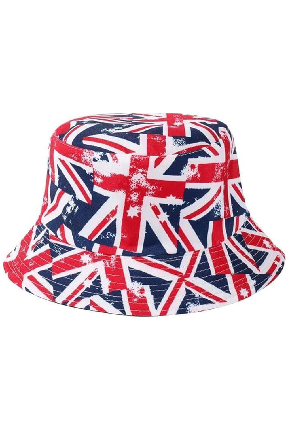 Small Flags Union Jack unisex Reversible Bucket Hat