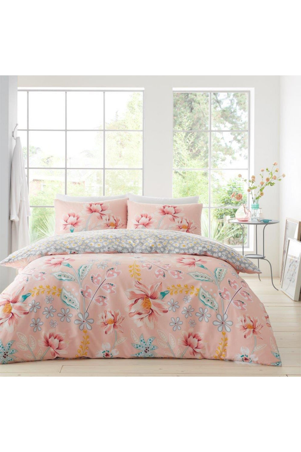 Stella Paisley Floral Printed Duvet Set