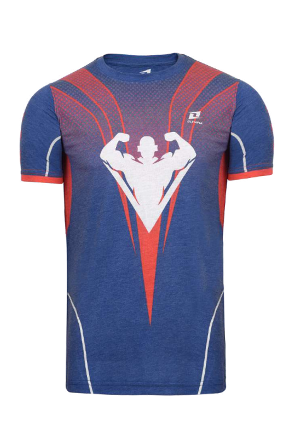 Sublimation Knitted Muscular T-Shirt