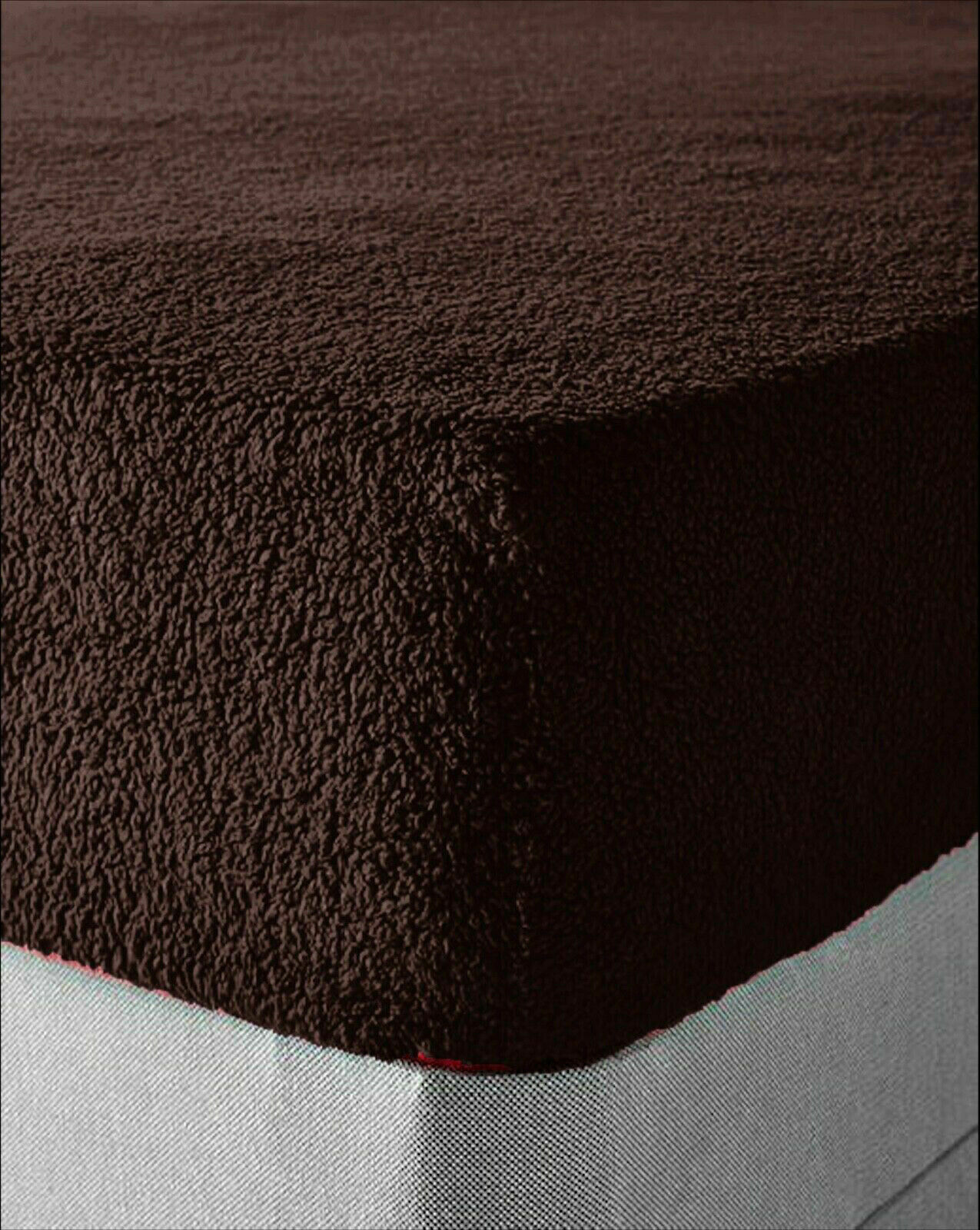 Teddy Fitted Sheet Cover Brown