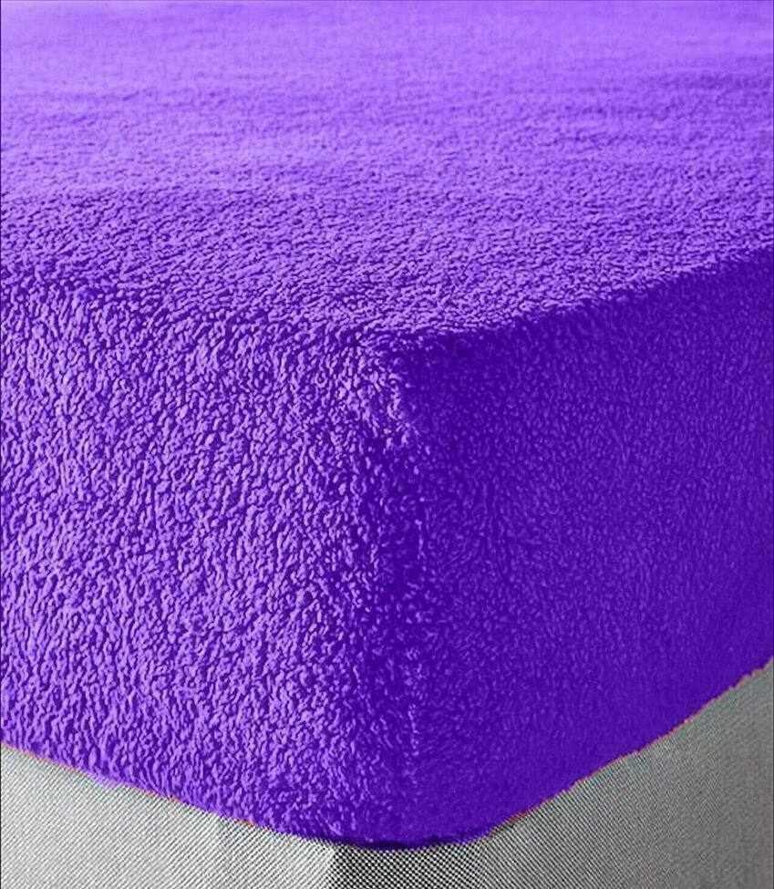 Teddy Fitted Sheet Cover Lilac