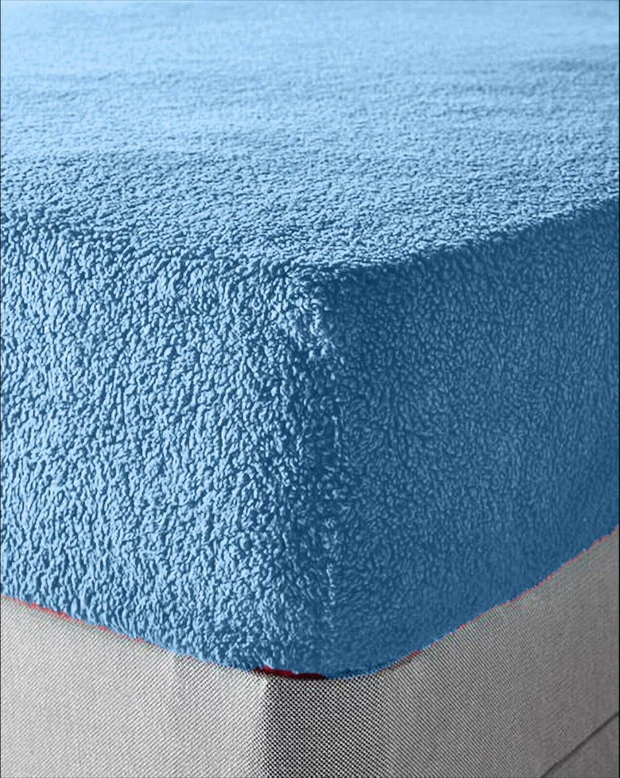 Teddy Fitted Sheet Cover Teal