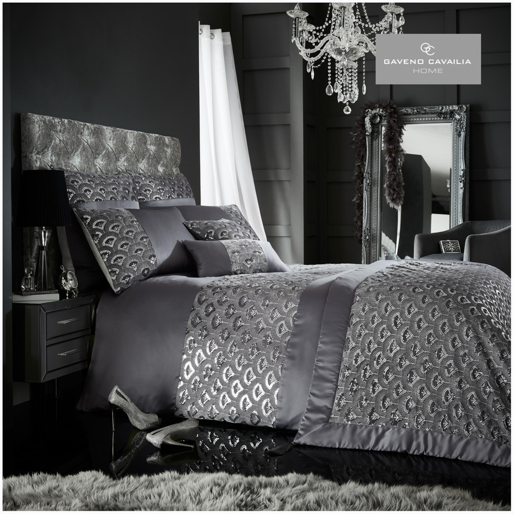 TESSELLA DUVET SET CHARCOAL