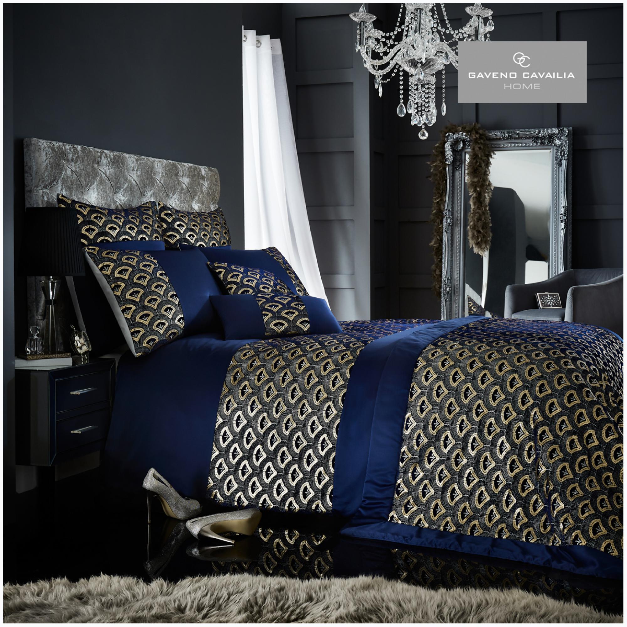 TESSELLA DUVET SET NAVY