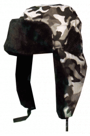 12 Pcs 3 Assorted Camouflage Trapper Hat