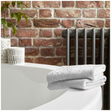 12pk Waffle Face Towel