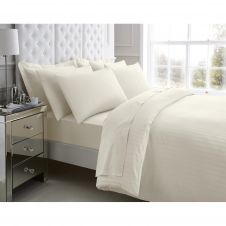 200 TC EGYPTIAN COTTON DUVET SET CREAM (5 PCS)
