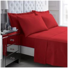 200 TC EGYPTIAN COTTON DUVET SET RED