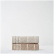 2PK DALBY TOWEL FACE TOWEL NATURAL