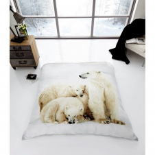 3d Printed Throw Polar Bear