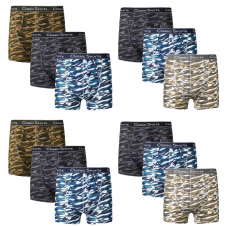  Camouflage Men's Classic Boxer  Shorts (Pack Of 3)