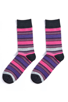 Active Star Ladies Socks Radiant Stripe (Pack of 3 pairs)