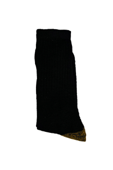 3pk Men Work Socks with Yellow Heel