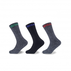 3pk Mens Classic Socks 6-11