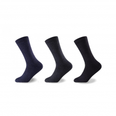 3pk Socksation Mens Computer Thermal Brushed Socks