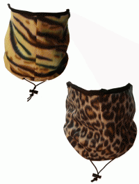Assorted Animal Print Neck Warmer (Pack of 12)
