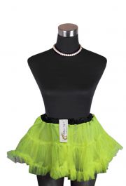 Crazy Chick Girls Dance Wear Yellow Petticoat Tutu Skirt 