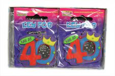 Fab At 40 Key Fob Photo Frame(Box of 6)