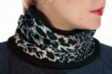 Leopard Skin Neck Warmer (Pack of 12)